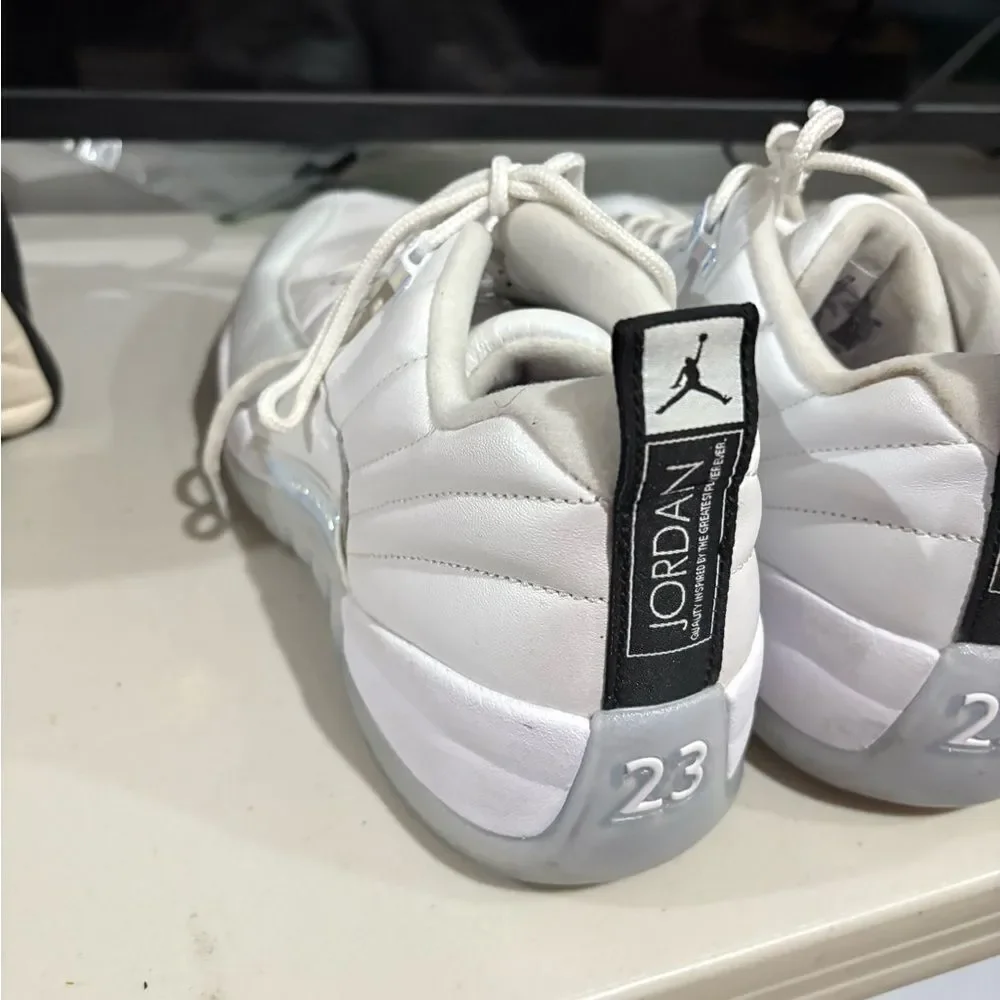 Air Jordan 12 Retro Low Easter Sneakers White size 11